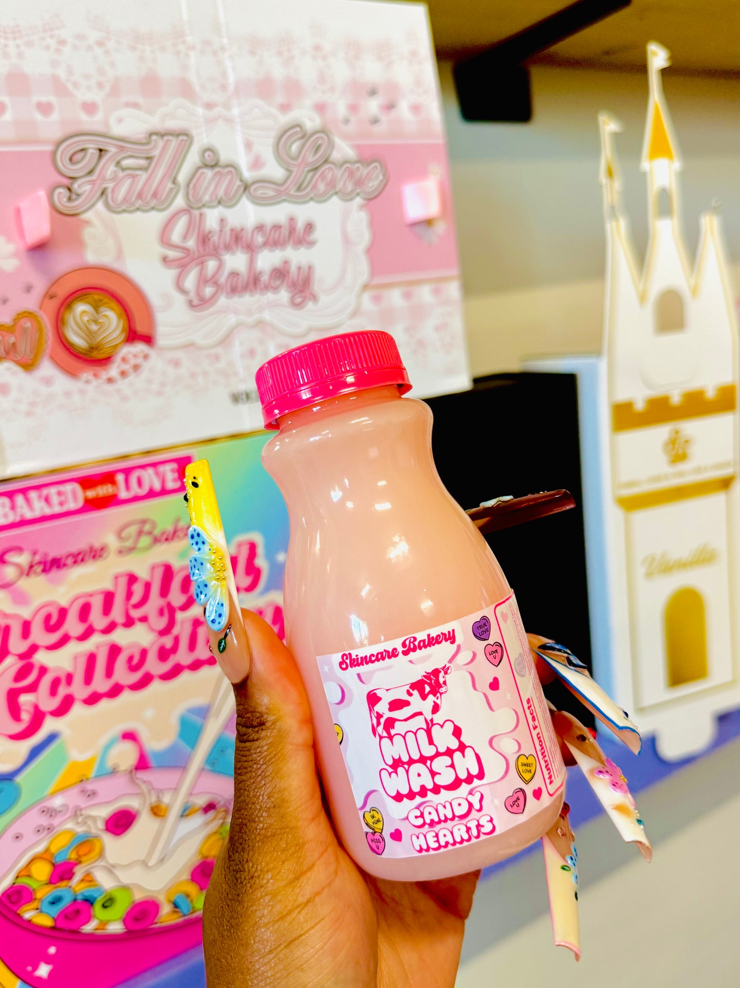 Milk Wash- Candy Hearts