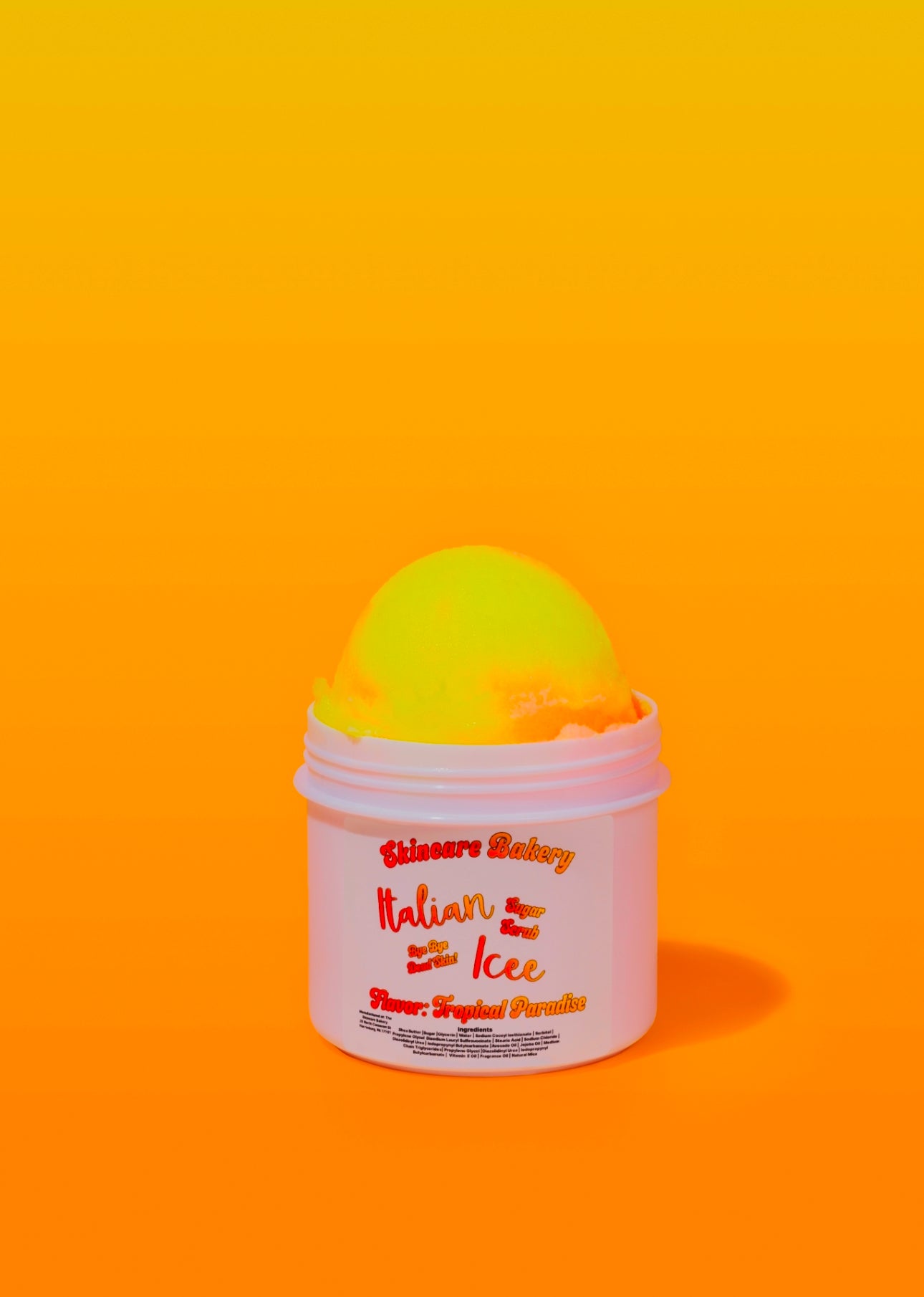 Italian Icee Sugar Scrub: Tropical Paradise