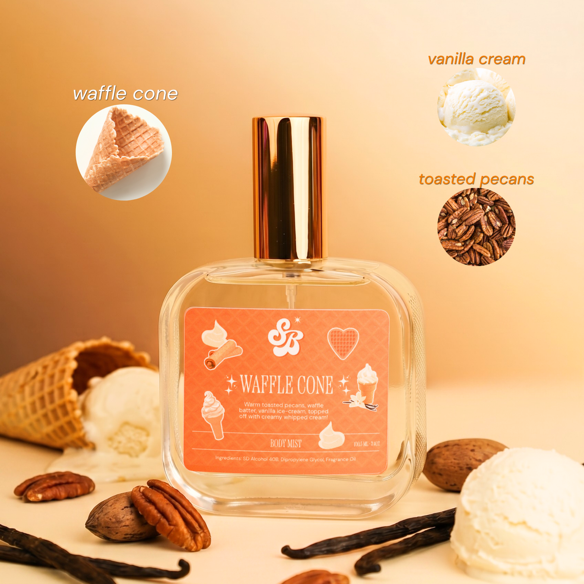 Waffle Cone Perfume Pastry