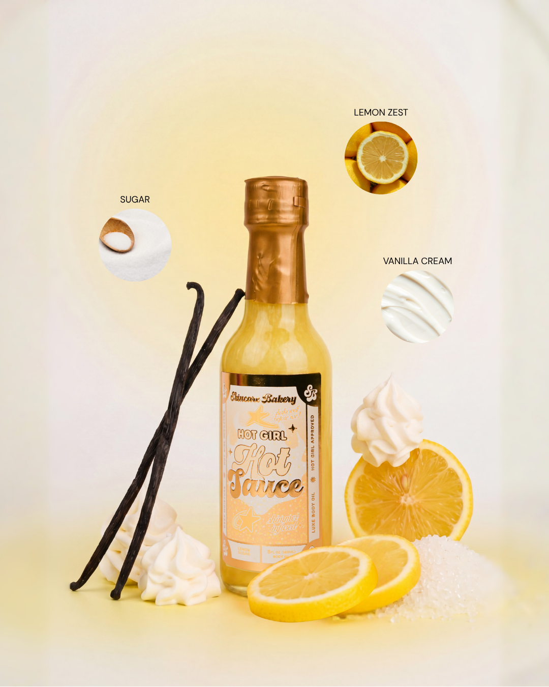 Hot Girl Hot Sauce Shimmer Body Oil