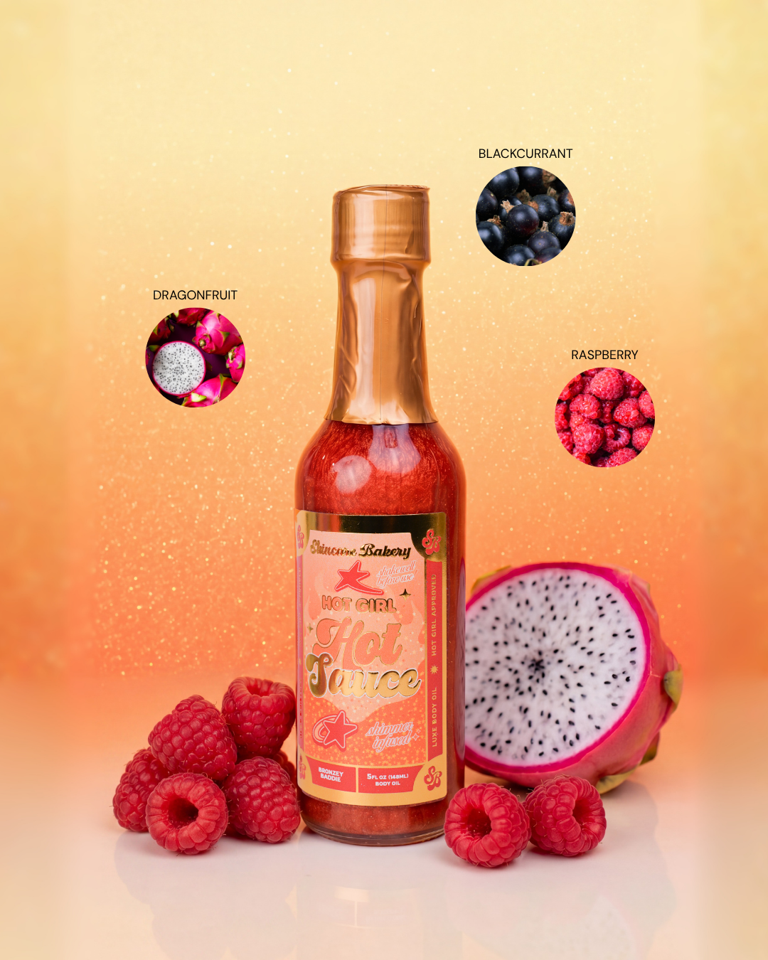 Hot Girl Hot Sauce Shimmer Body Oil