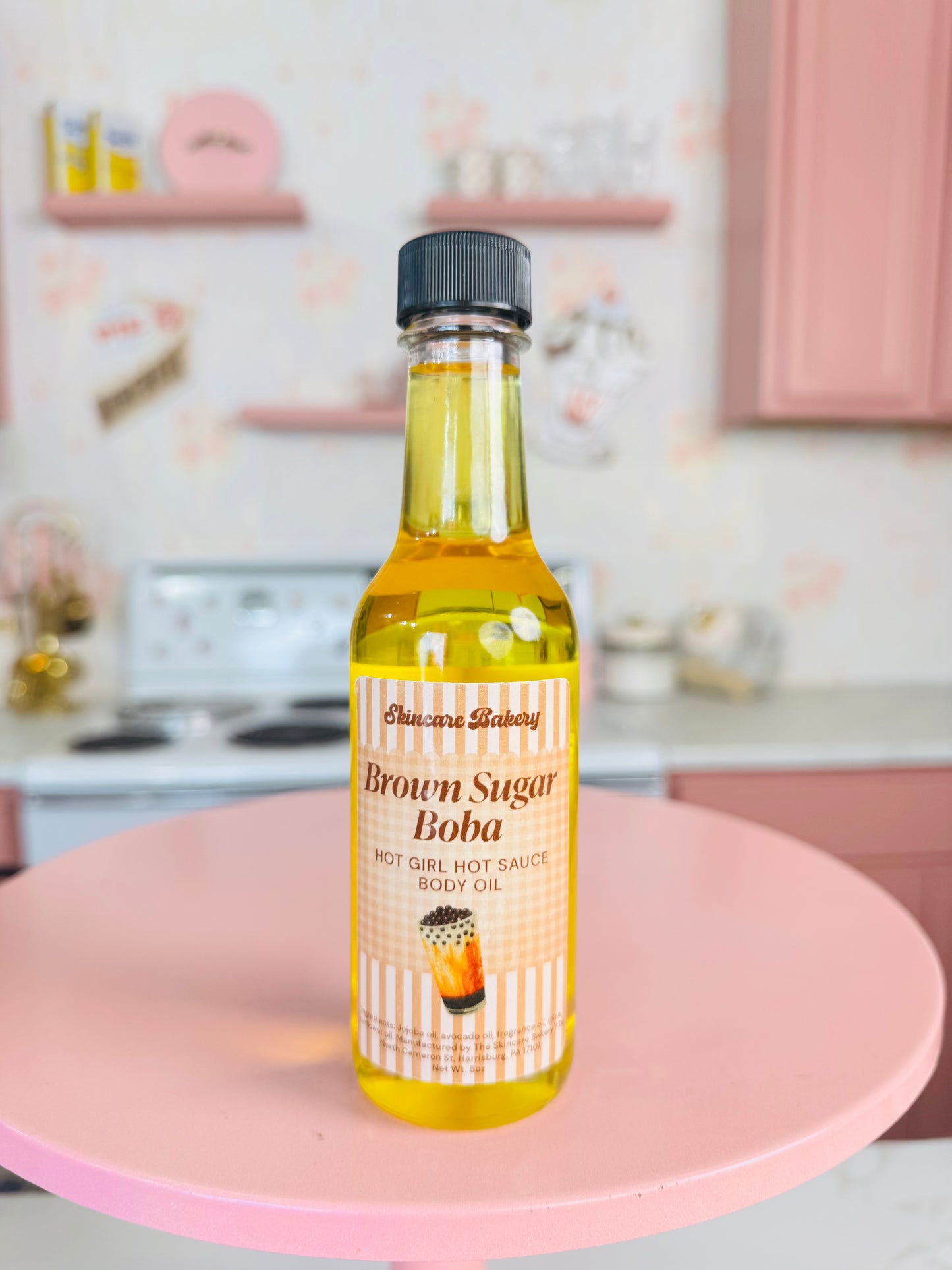 The Skincare Bakery X AVERY  Hot Girl Hot Sauce Body Oil