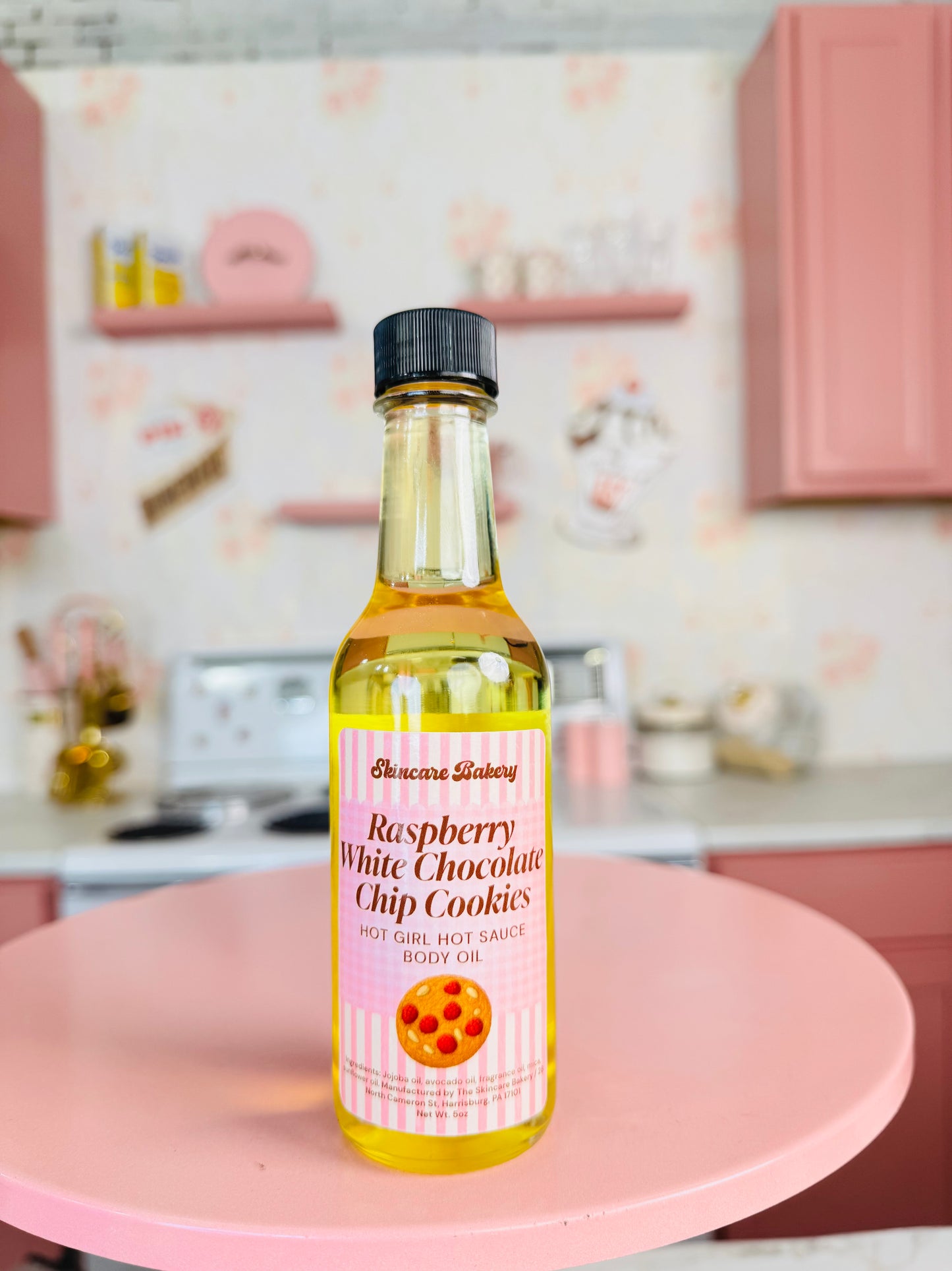 The Skincare Bakery X AVERY  Hot Girl Hot Sauce Body Oil