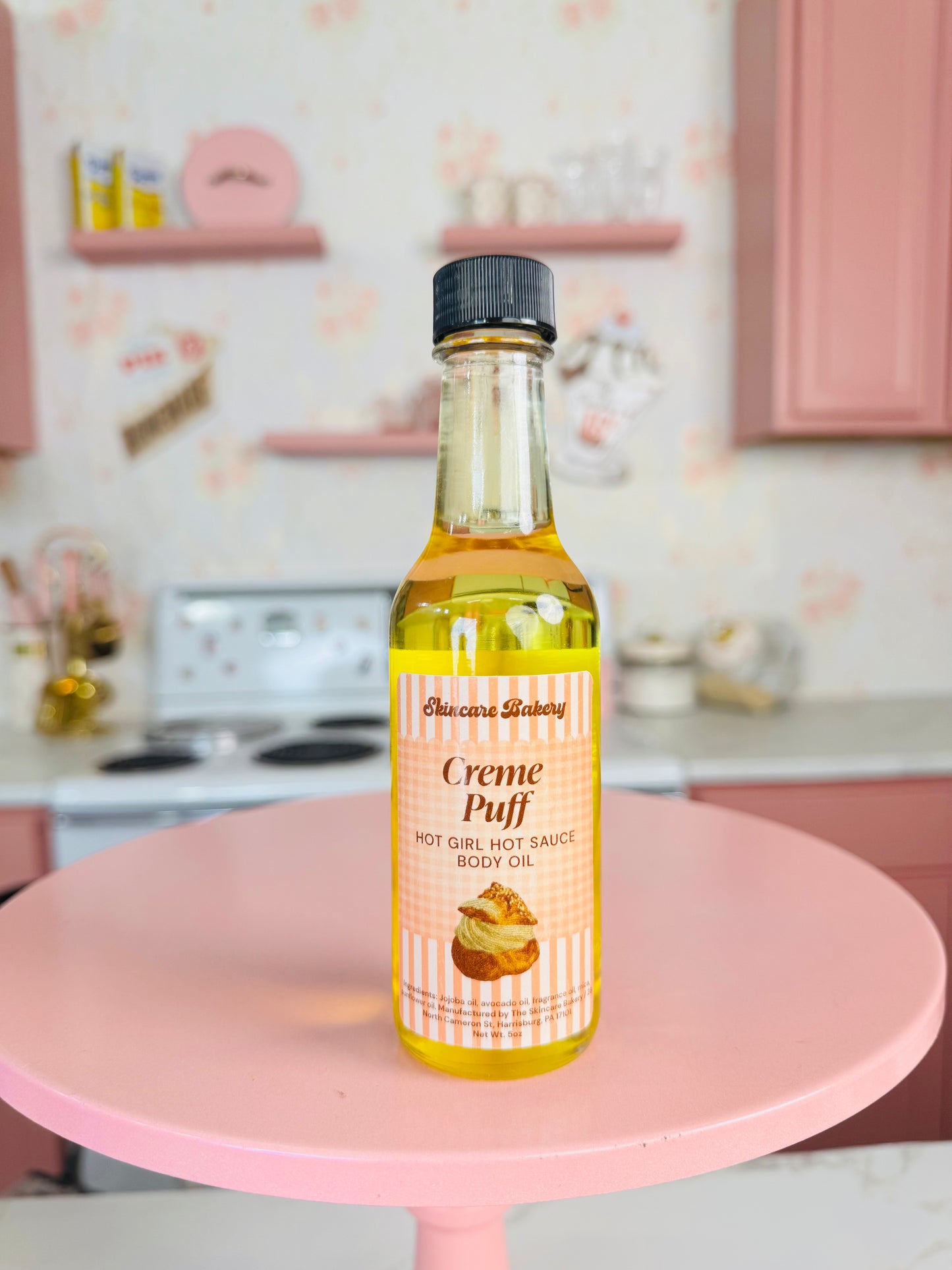 The Skincare Bakery X AVERY  Hot Girl Hot Sauce Body Oil