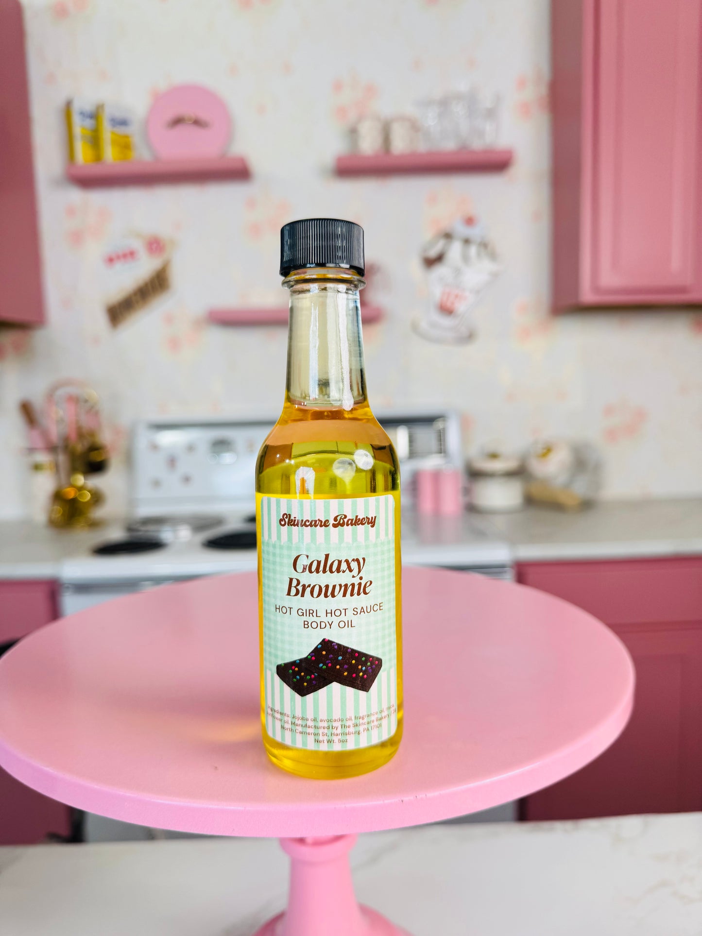 The Skincare Bakery X AVERY  Hot Girl Hot Sauce Body Oil