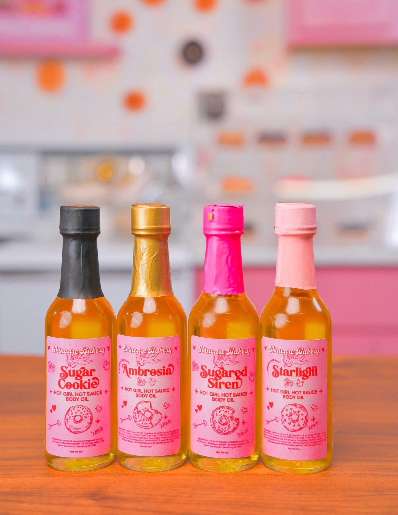 Valentine's Day Hot Girl Hot Sauce Body Oil