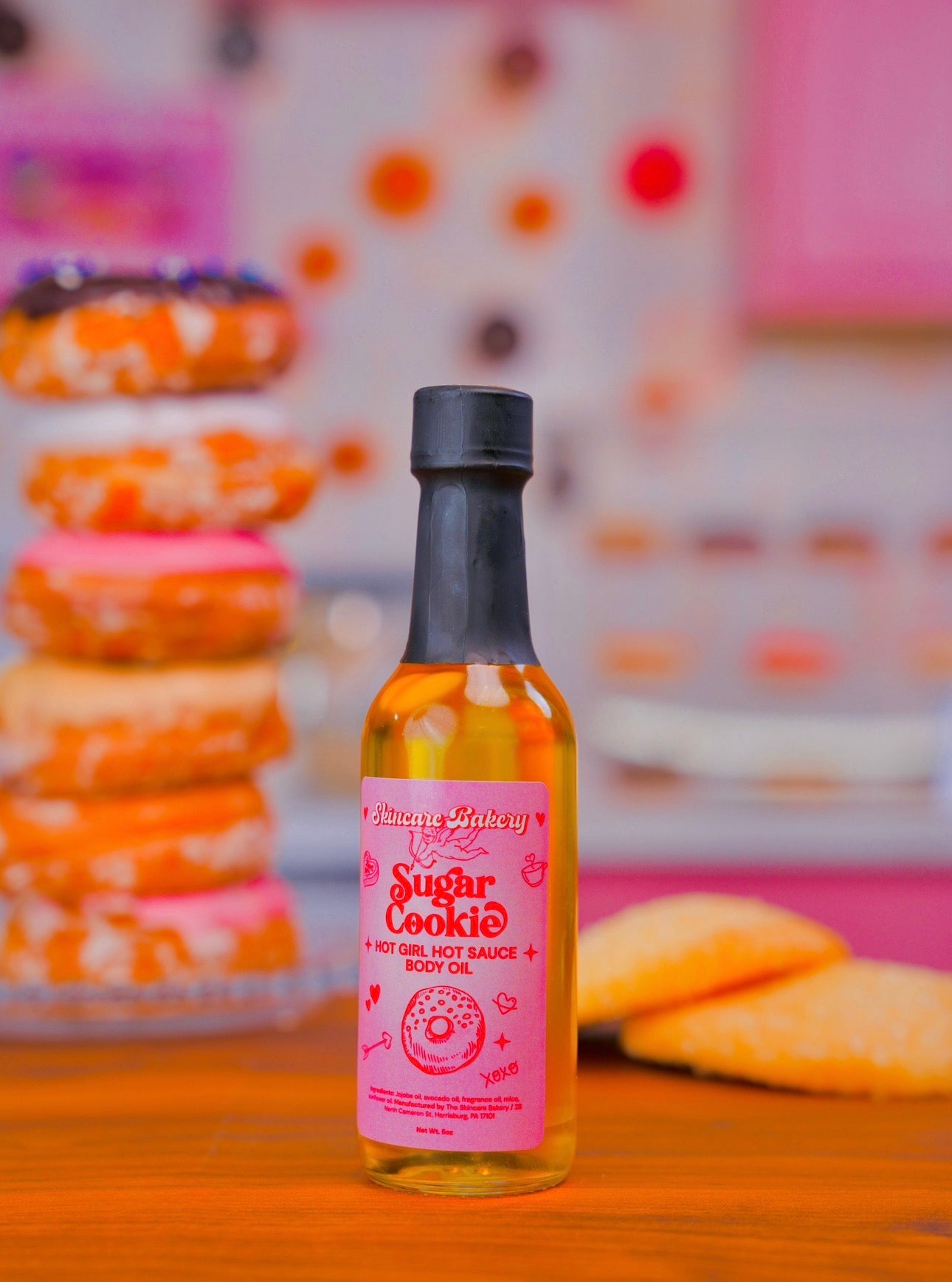 Valentine's Day Hot Girl Hot Sauce Body Oil