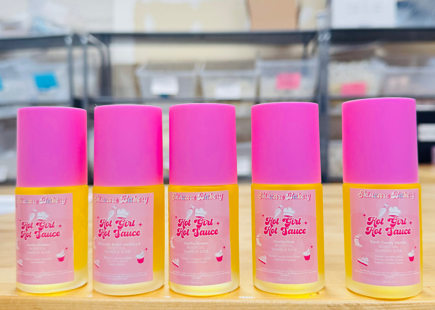 Sample Pack Body Oils