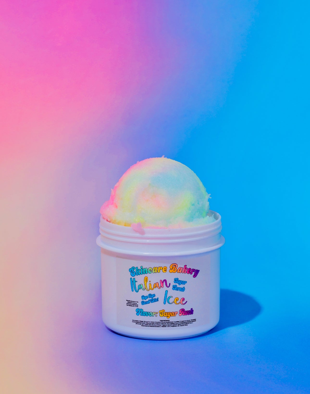 Italian Icee Sugar Scrub: Sugarrr Rushh