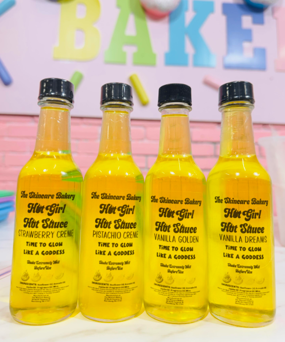 (Non- Shimmer) Hot Girl Hot Sauce Body Oil