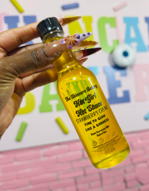(Non- Shimmer) Hot Girl Hot Sauce Body Oil