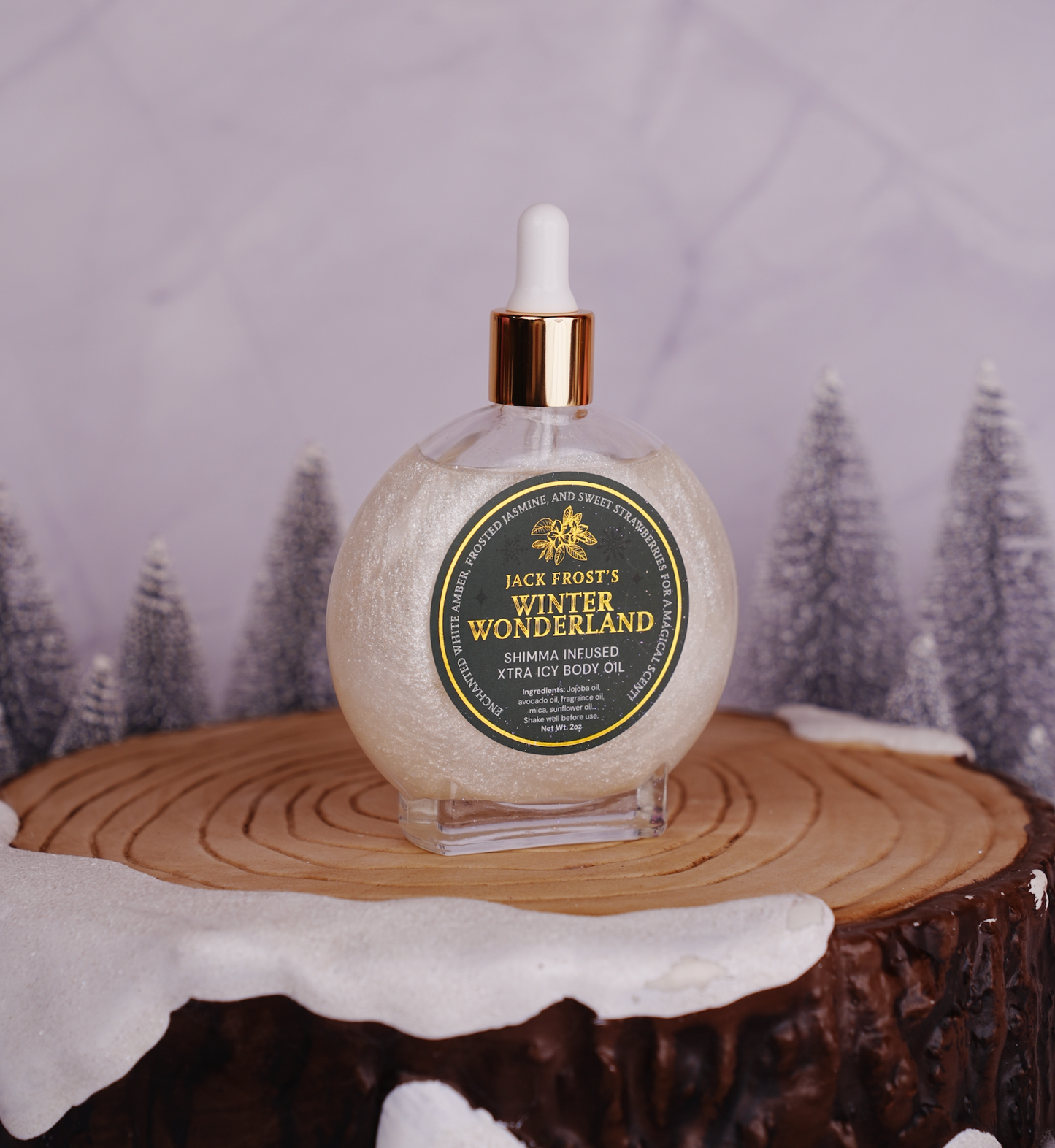 The Skincare Bakery X Jack Frost Body Oil