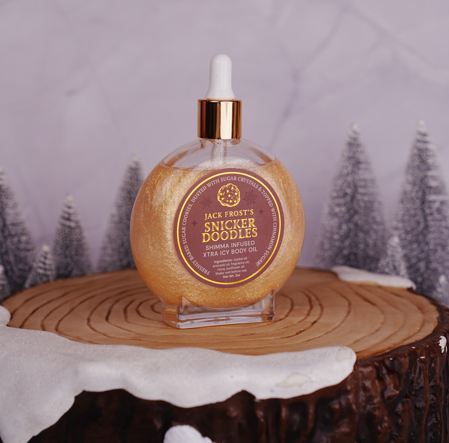 The Skincare Bakery X Jack Frost Body Oil