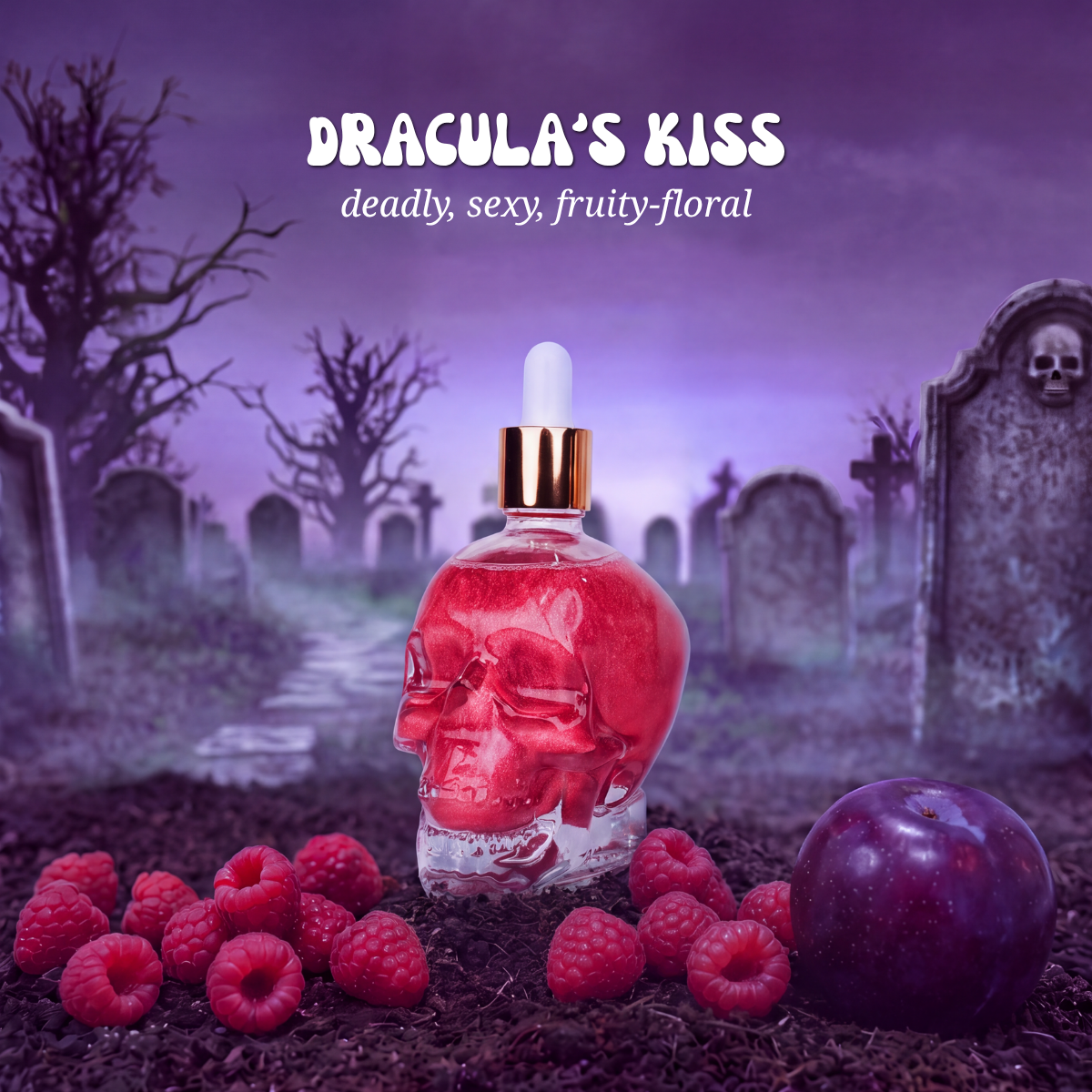The Skincare Bakery Spooky Skull Body Oils