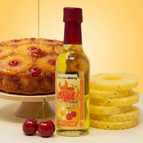 Pineapple Upside Down Cake Hot Girl Hot Sauce Body Oil