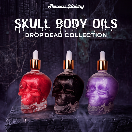 The Skincare Bakery Spooky Skull Body Oils
