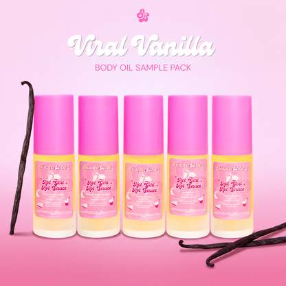 Hot Girl Hot Sauce Body Oil Sample Pack